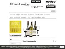 Tablet Screenshot of barcelonavinos.com